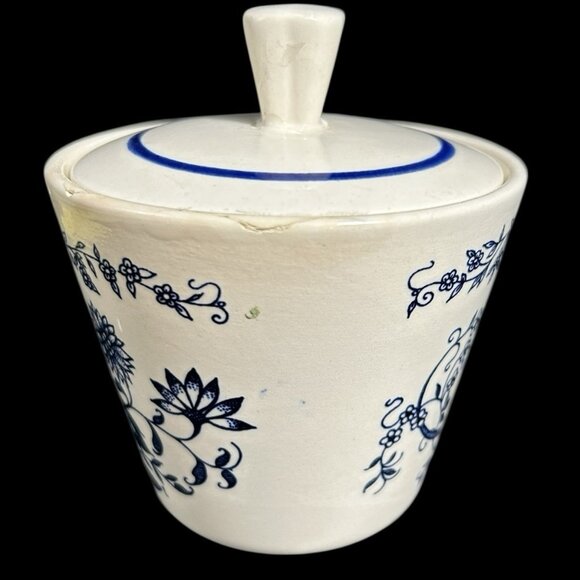 Anfora Azulejo Covered Condiment / Sugar Bowl - Picture 2 of 10